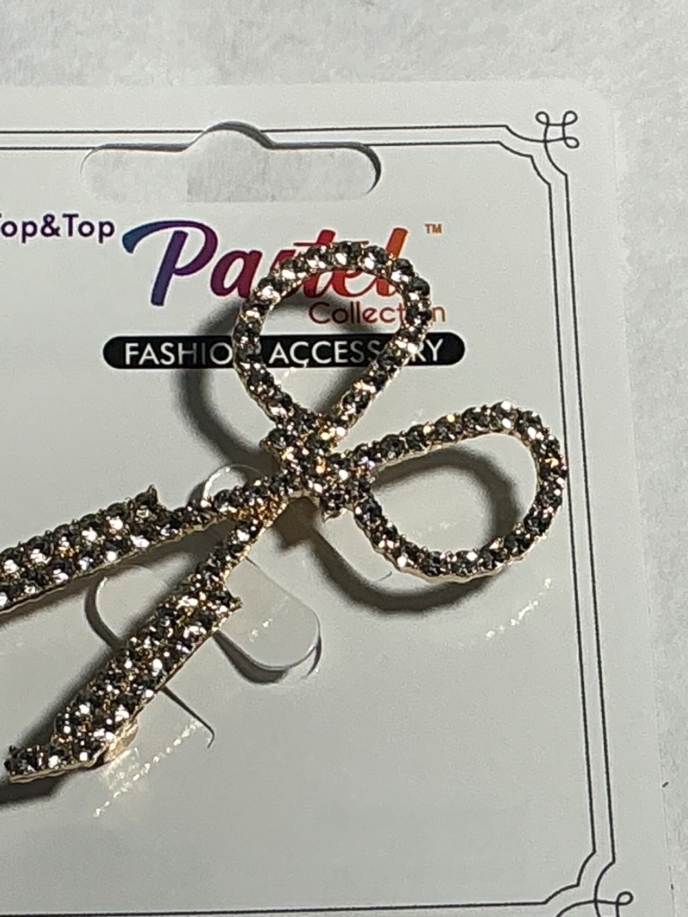 Scissor Brooch Pin | Creative Craft Tool Statement Jewelry